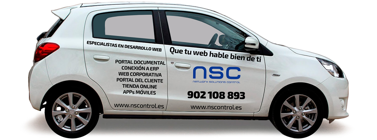 Diseño y desarrollo web NSCONTROL